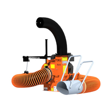 Crary® Bear Cat® 10-inch intake Vacuum Shredder, a powerful machine for sucking up and shredding debris,