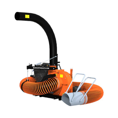 Front Side of Crary Bear Cat 12-inch intake Vacuum Shredder