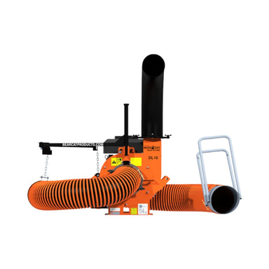 Front View of Crary Bear Cat 10-inch intake Vacuum Shredder
