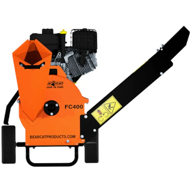 Full Front Angle of Crary Bear Cat FC400 4 inch Chipper Powered by 420cc Briggs & Stratton® XR Professional Series