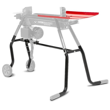 Left Side View Earthquake Log Splitter Stand and Tray Kit