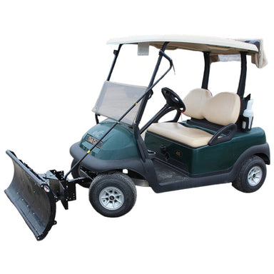 Nordic Plow 49 Inch Plow for Club Car Golf Cart Installed