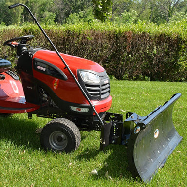Nordic Plow 49 Inch Universal Mount Lawn Tractor Plow With Handle