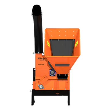 Heavy-duty Crary Bear Cat 9" PTO Wood Chipper for tackling tough branches and logs.