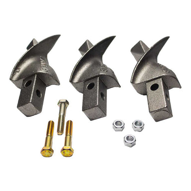 Brave Screw, Auger, Shank, Square, 2.5D| Pack of 3 - SB26
