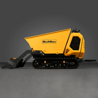 Model T80 MechMaxx 1800lb Stand-On Hydraulic Track Dumper with E-Start 420cc Engine