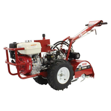 maxim rear tine tiller in side view position