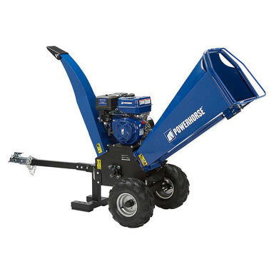 side view position on Powerhorse Towable Wood Chipper/Shredder