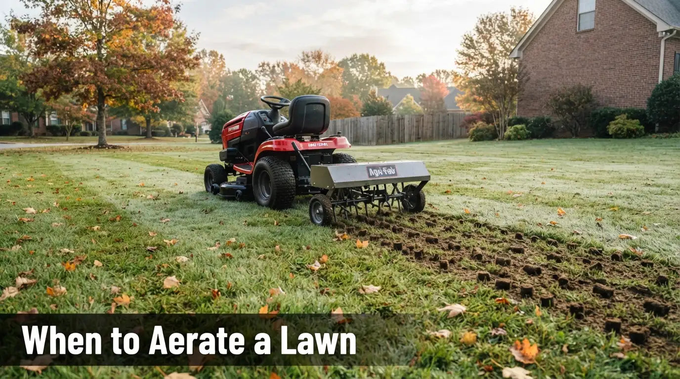When Is the Best Time to Aerate Your Lawn in 2026?