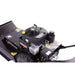 Close up of 11.5 HP 344cc Briggs and Stratton recoil start engine on Swisher WRC11524BS