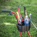 Earthquake Walk Behind Edger Tool Holder With Water Bottle And Other gardening tool