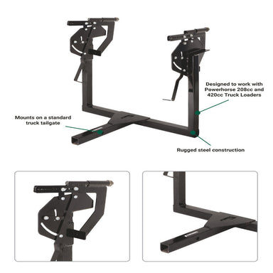 info graph of Powerhorse Truck Loader Tailgate Mount 's features