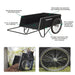 info graph of Strongway Garden Cart's features