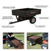 Info graph of Strongway Steel ATV Trailer's features