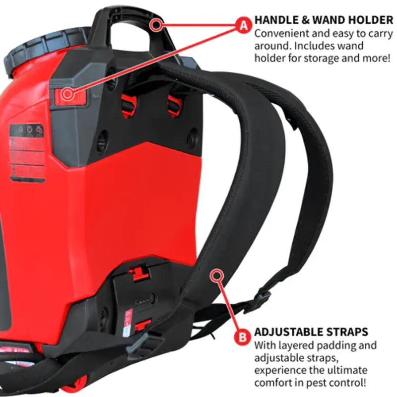 tomahawk 4 herbicide Tomahawk 4.75 Gallon Battery Powered Backpack Sprayer