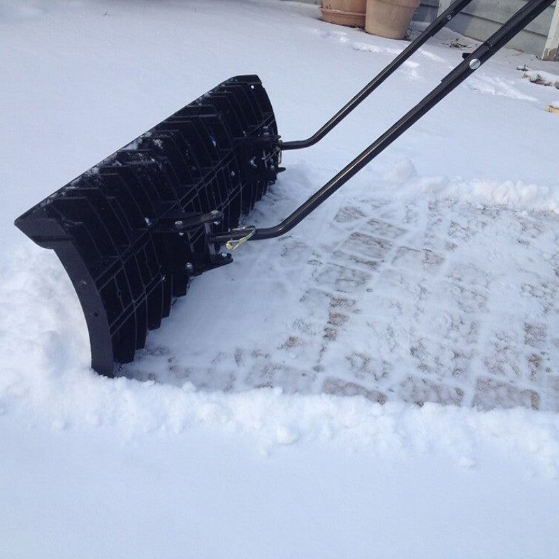 Nordic Plow 24"  Perfect Push Snow Shovel on bricks