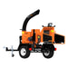 Crary Bear Cat CH8993H Turntable Chipper Shredder with auto-feed, reversible blades, and a powerful B&S engine