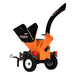 Crary Bear Cat 5" Chipper/Shredder, featuring a large hopper for easy feeding.