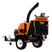 Heavy-duty Crary Bear Cat CH6627H 6" Chipper Shredder with B&S engine and pneumatic tires for easy maneuvering