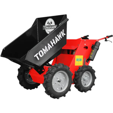 Tomahawk 30" Concrete Power Buggy Electric Battery Mini Dumper 660-lb. Bucket Capacity