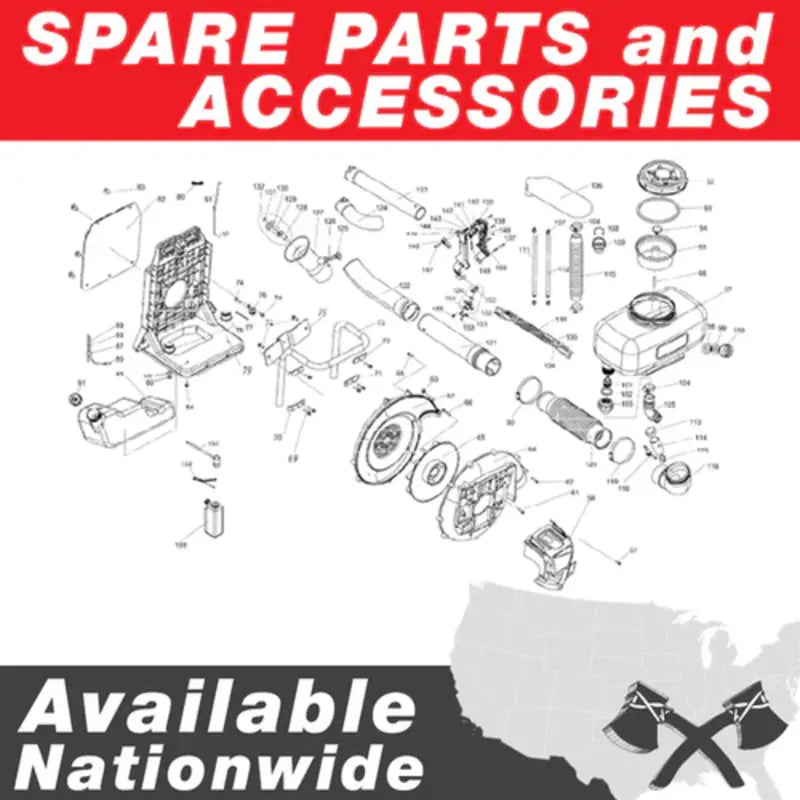 Tomahawk 4.75 Gallon Battery Powered Backpack Sprayer's Spare Parts and Accessories