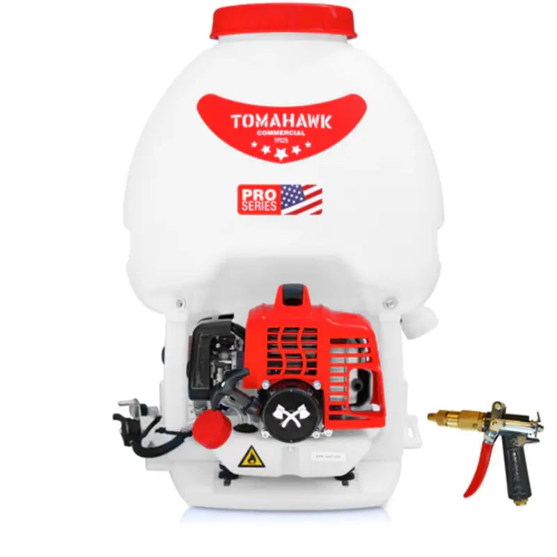 Tomahawk Power 5 gal. Gas-Powered Backpack Sprayer with Foundation Gun for Pesticide