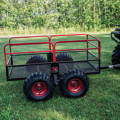 Yutrax X4 ATV Trailer with four off road tires