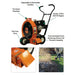 info graph of the features of Brave Pro BRPB160H 270cc Honda GX270 Commercial Walk Behind Blower