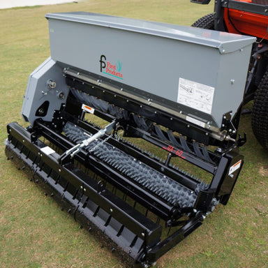 first products UA60 aera-vator aerator on golf course, close-cut turfs, like fairways, tees, greens, and sports fields