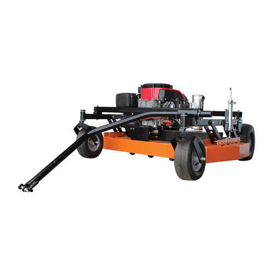 front view of BravePro 60" Finish Cut Pull-Behind Mower(BRPFC112HE)with GXV630 Honda Engine