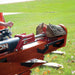 Front View of Brave VH1737GX 37 Ton Log Splitter Powered by Honda GX270