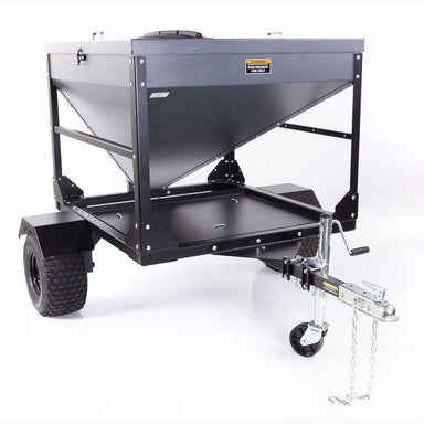 front view of swisher 21840 drop feeder with storage tray
