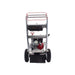 full rear view of Dosko Walk Behind Swivel Stump Grinder