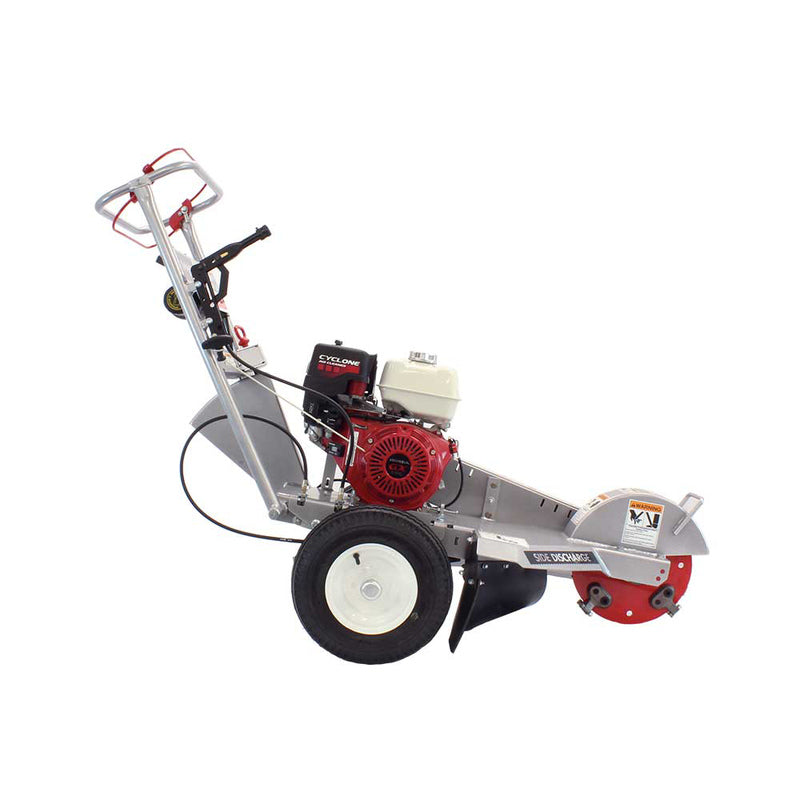 full side view of Dosko  337S-13HC Swivel Stump Grinder