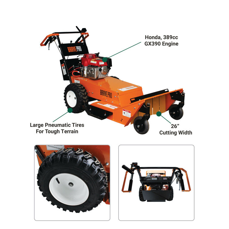 Brave Brush Cutter 26 Honda GXV390 - Main Image