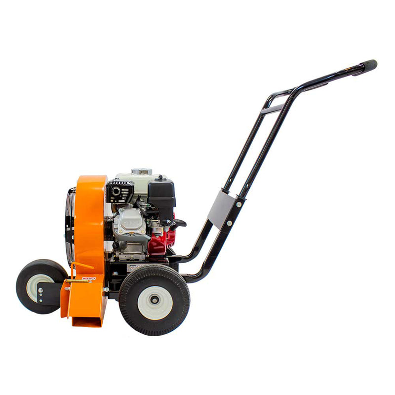 side view of Brave Pro BRPB160H 270cc Honda Gas Walk-Behind Blower