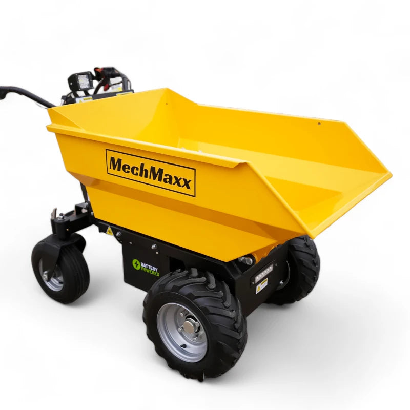 1100Lbs Capacity Electric Mini Dumper - MechMaxx E50 Model