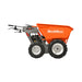 660lbs Capacity 6.5HP Gas Powered Wheelbarrow Cart T25 4F+1R Gearbox with tubeless tires