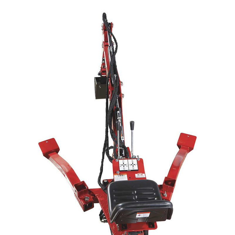 NorTrac Towable Trencher 3Tooth Digging Bucket Ducar Engine