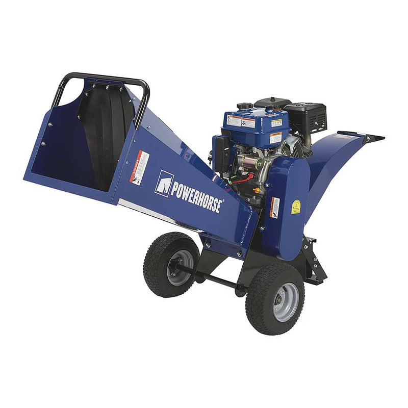 Powerhorse Rotor Wood Chipper 420cc | 4-Inch facing to the left side