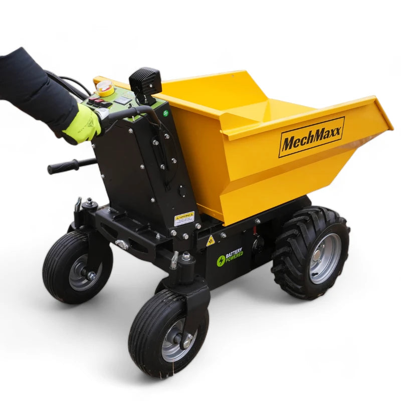 Versatile and Reliable - MechMaxx E50 Electric Mini Dumper