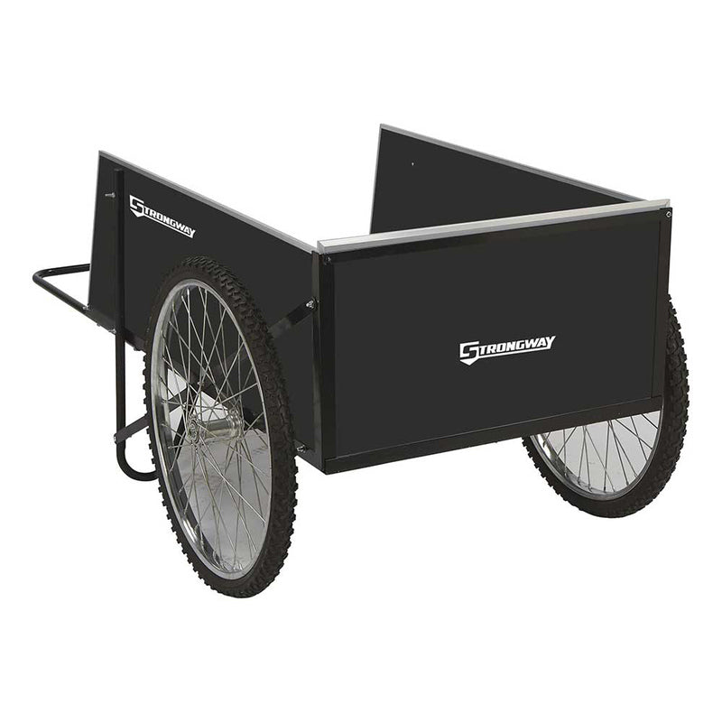 rear view of Strongway Garden Cart 