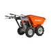 Heavy-duty MechMaxx 660lbs Capacity 6.5HP Gas Powered Wheelbarrow Cart for construction sites