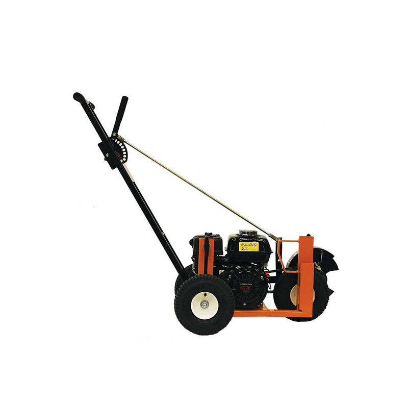 right Side of BravePro Star Blade Lawn Edger powered by Honda GX120(BRPE110H)