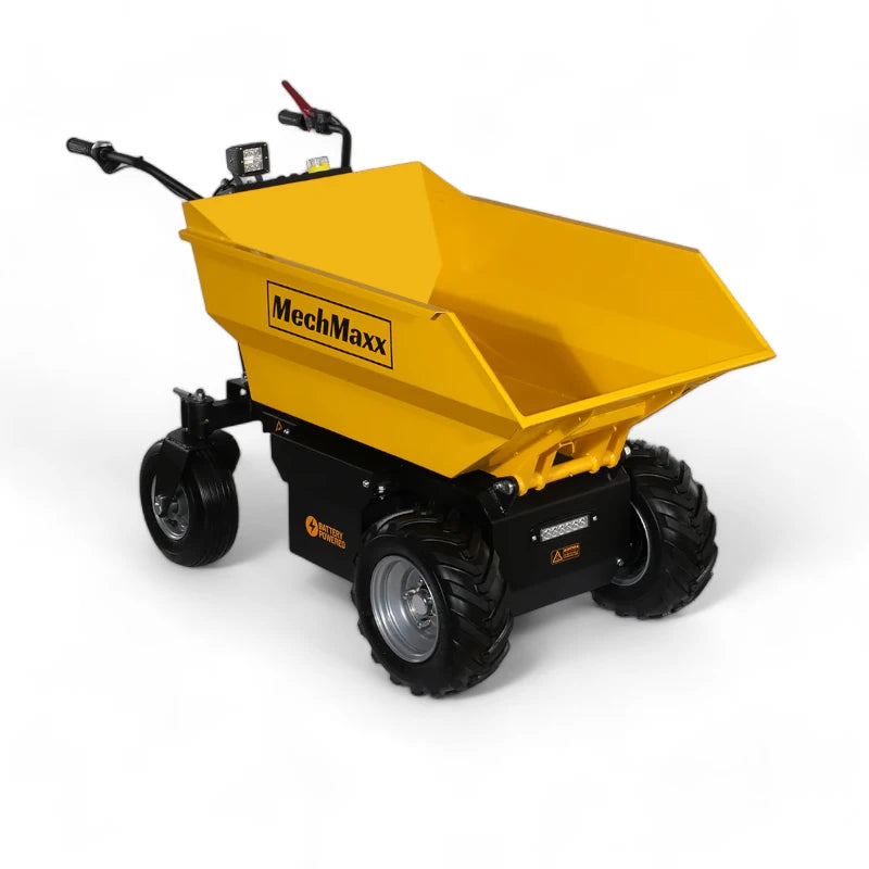 EH50 Battery-Powered Tipping Dump Cart - MechMaxx delivers quality and performance