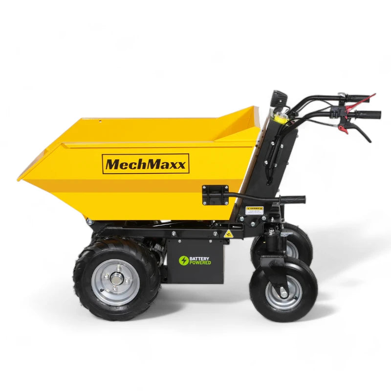 E50 Electric Mini Dumper - Superior Control and Safety Features