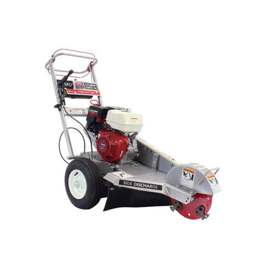 side view of Dosko Walk Behind Swivel Stump Grinder