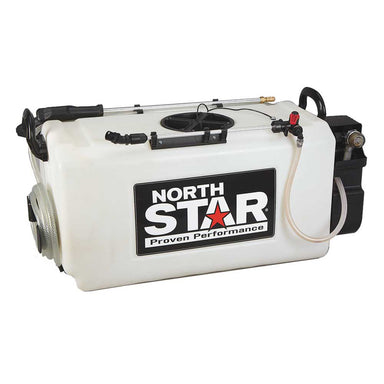 side view of NorthStar ATV boomless broadcast and spot sprayer with 26 gallon capacity