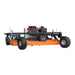 side view of BravePro 60" Finish Cut Pull-Behind Mower(BRPFC112HE) with GXV630 Honda Engine