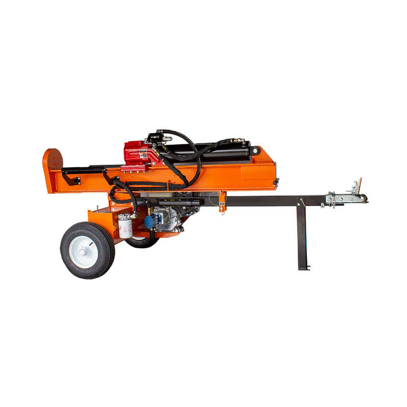 Side View of Brave VH1737GX 37 Ton Log Splitter Powered by Honda GX270